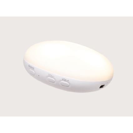 Moonie - Peluche per la nanna con melodia e luce, foca color sabbia organica