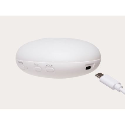 Moonie - Peluche per la nanna con melodia e luce foca Organic Polar