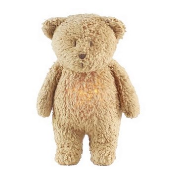 Moonie - Piccola lampada notturna per bambini orso cappuccino
