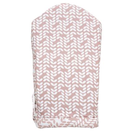 MOTHERHOOD - Coperta Swaddle con rinforzo in cocco CLASSICS 75x75 cm rosa