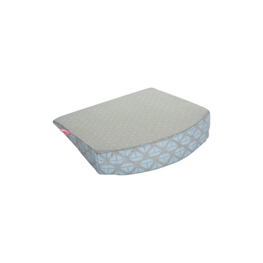 MOTHERHOOD - Cuscino a cuneo blu Boats 30x30 cm, 0-6 m