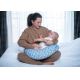 MOTHERHOOD - Cuscino da allattamento CLASSICS blu