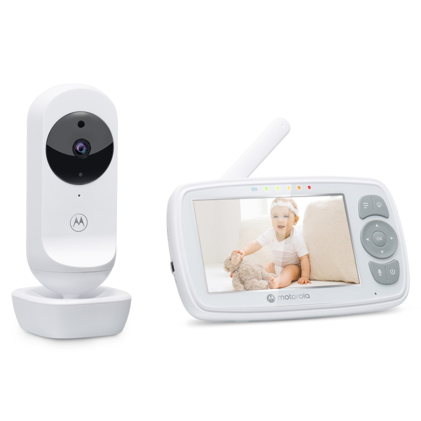 Motorola VM34 - Baby monitor ricaricabile 2000 mAh