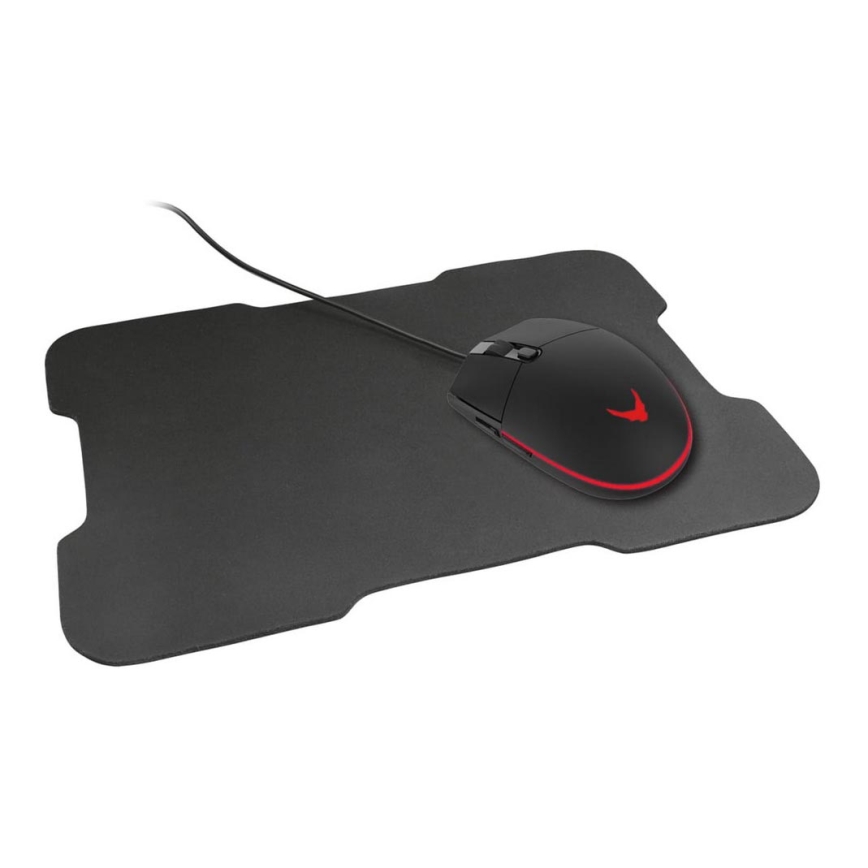 Mouse da gioco LED con pad VARR 1000/1600/2400/3200 DPI