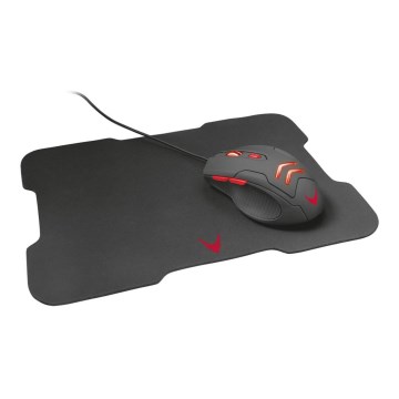 Mouse da gioco LED con pad VARR 800 - 3200 DPI