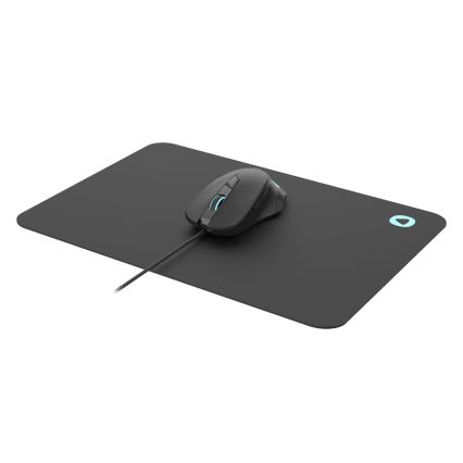 Mouse da gioco LED RGB con pad 800/1200/2400/3200 DPI 6 pulsanti nero