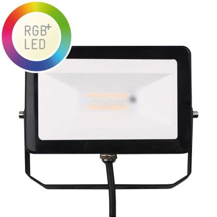 Müller-Licht - Proiettore LED RGBW dimmerabile per esterni LED/10W/230V IP65 + telecomando