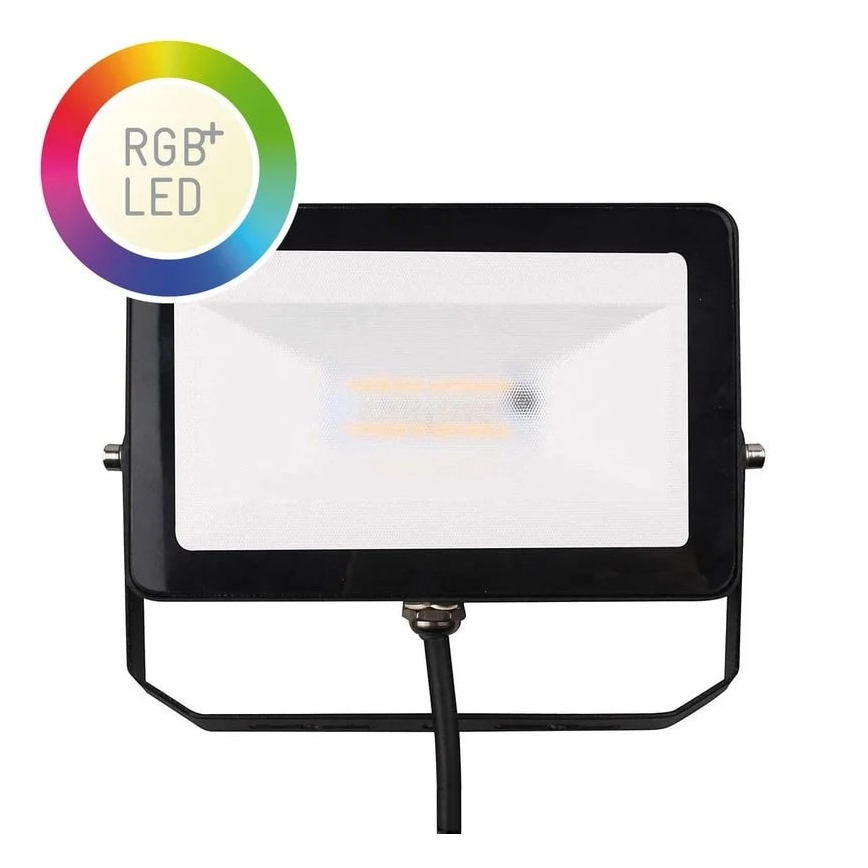 Müller-Licht - Proiettore LED RGBW dimmerabile per esterni LED/10W/230V IP65 + telecomando