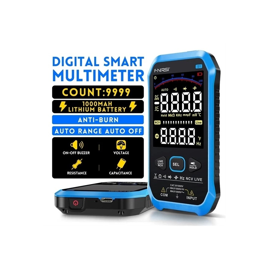 Multimetro 1000 mAh 5V