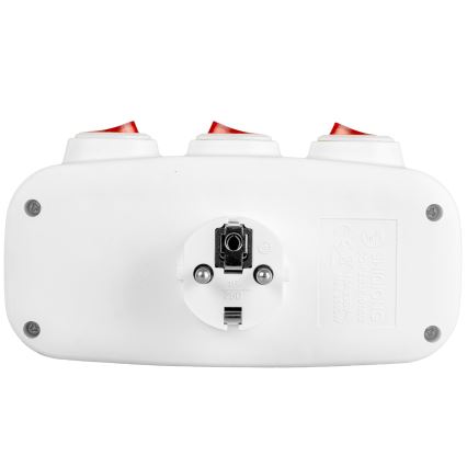 Multipresa 3 prese con interruttori