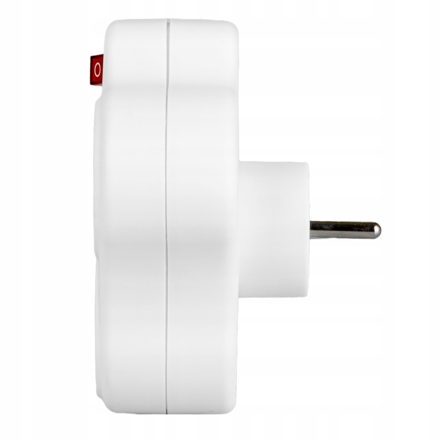 Multipresa con interruttore, 3 prese