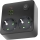 Multipresa con interruttore LINEA 2x230V + 3xUSB A/C SCHUKO nera