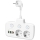 Multipresa con interruttore LINEA 2x230V + 4xUSB A/C SCHUKO bianca
