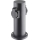 Multipresa verticale da esterno 2Z 230V IP44 nero arrotondato