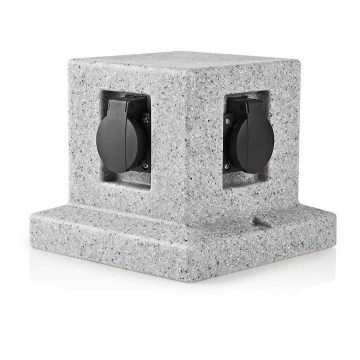 Multipresa verticale da esterno 4P IP44