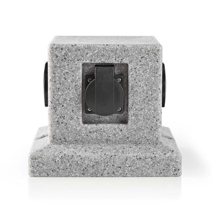 Multipresa verticale da esterno 4P IP44