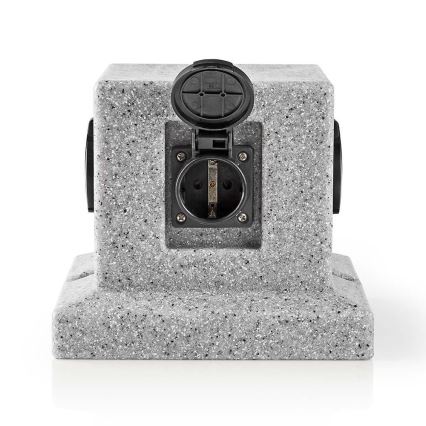 Multipresa verticale da esterno 4P IP44