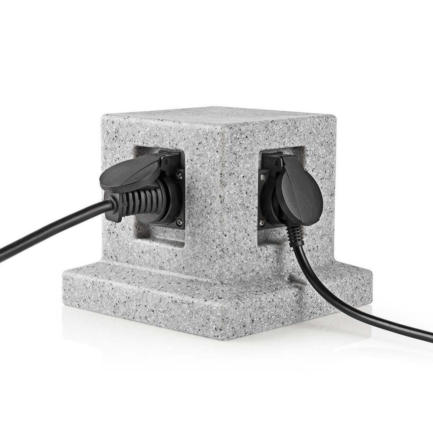 Multipresa verticale da esterno 4P IP44