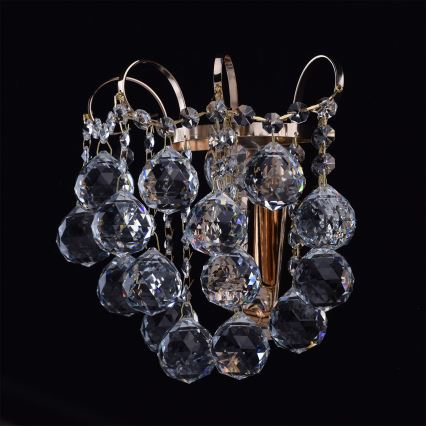 MW-LIGHT - Applique di cristallo CRYSTAL 1xE14/60W/230V