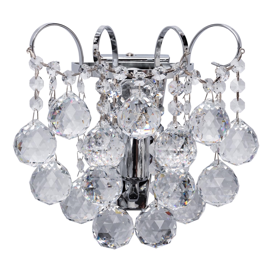 MW-LIGHT - Applique di cristallo CRYSTAL 1xE14/60W/230V
