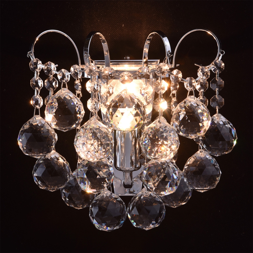 MW-LIGHT - Applique di cristallo CRYSTAL 1xE14/60W/230V