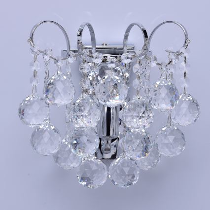 MW-LIGHT - Applique di cristallo CRYSTAL 1xE14/60W/230V