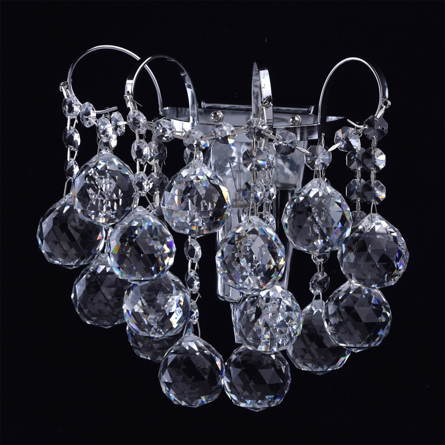 MW-LIGHT - Applique di cristallo CRYSTAL 1xE14/60W/230V