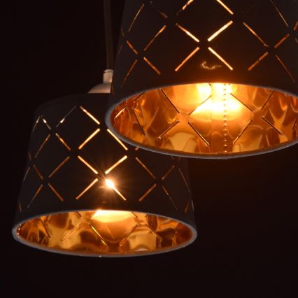 MW-LIGHT - Lampadario a plafone MEGAPOLIS 6xE27/40W/230V