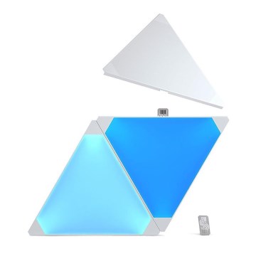 Nanoleaf - KIT 3x Pannelli LED RGB dimmerabili AURORA LED/2W/230V Wi-Fi