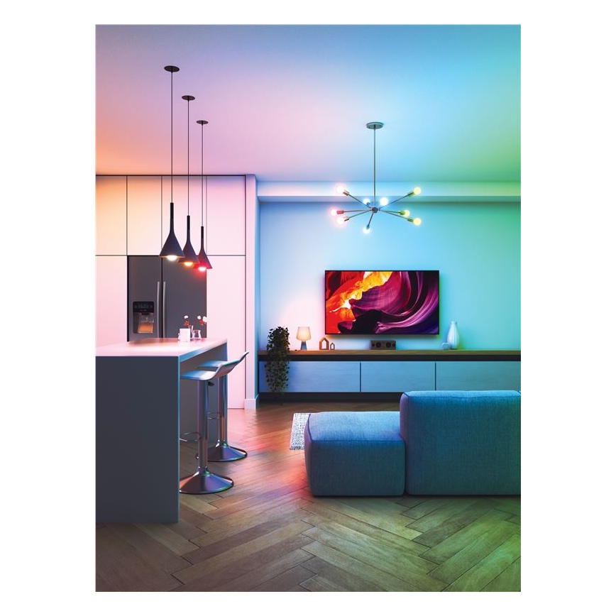 SET 3x Lampadina LED RGBW dimmerabile ESSENTIALS A60 E27/8,5W/230V CRI 90 2700-6500K Wi-Fi - Nanoleaf