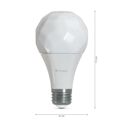 SET 3x Lampadina LED RGBW dimmerabile ESSENTIALS A60 E27/8,5W/230V CRI 90 2700-6500K Wi-Fi - Nanoleaf