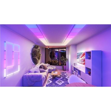 Nanoleaf - SET 3x Plafoniera dimmerabile RGBW SKYLIGHT 1xLED/18W/230V + 2xLED/16W/230V 2700-6500K Wi-Fi