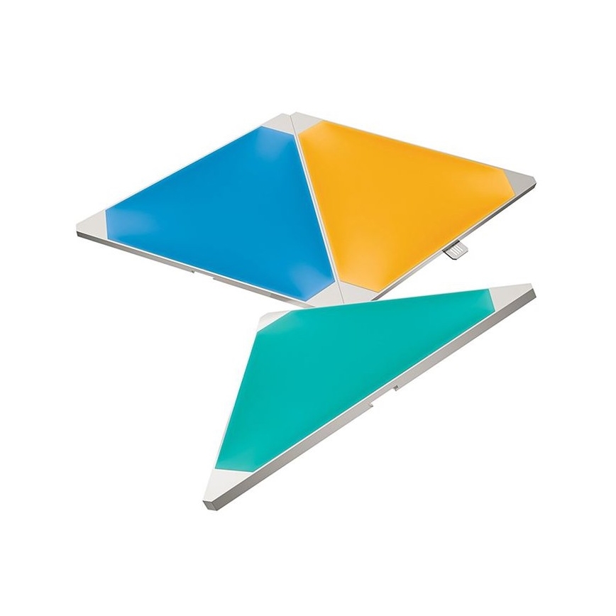 Nanoleaf - KIT 3x Pannelli LED RGB dimmerabili AURORA LED/2W/230V Wi-Fi