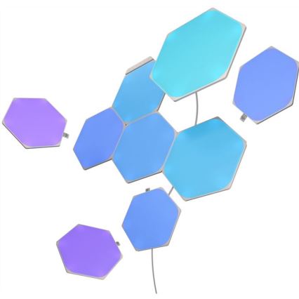 Nanoleaf - SET 9x LED RGB Pannello dimmerabile SHAPES HEXAGON LED/2W/230V 1200-6500K Wi-Fi