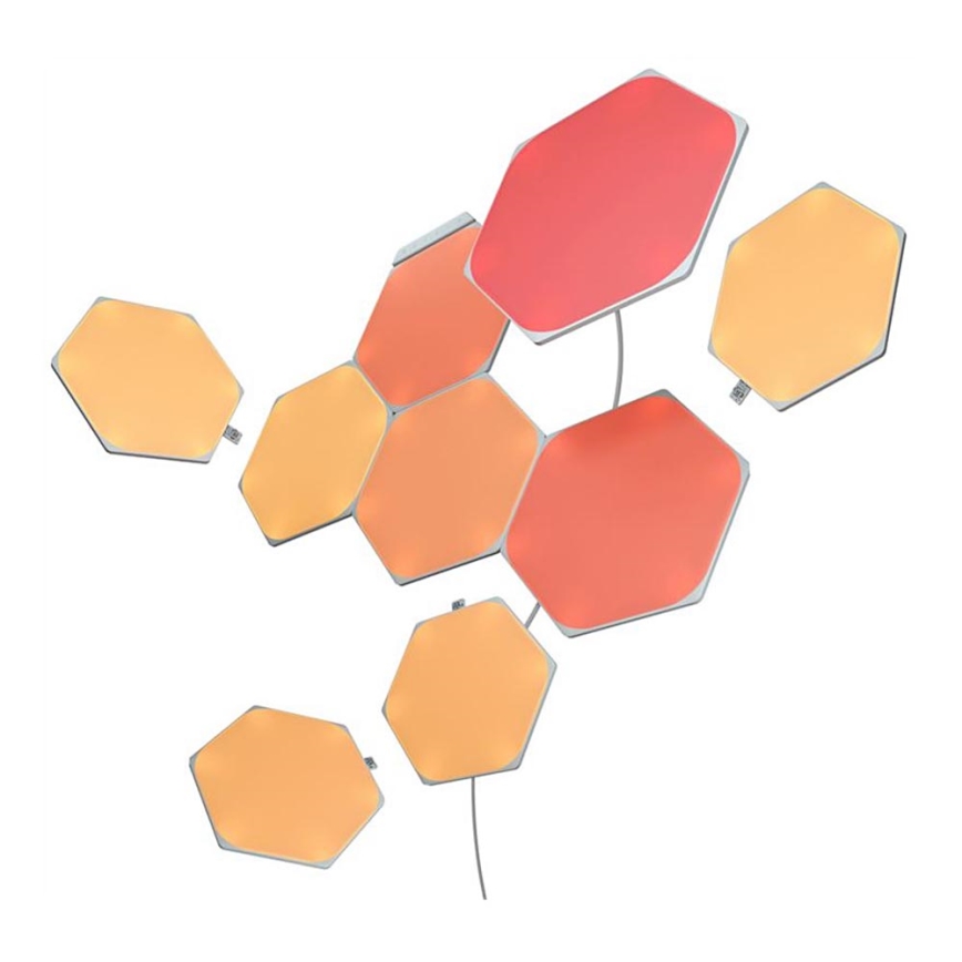 Nanoleaf - SET 9x LED RGB Pannello dimmerabile SHAPES HEXAGON LED/2W/230V 1200-6500K Wi-Fi
