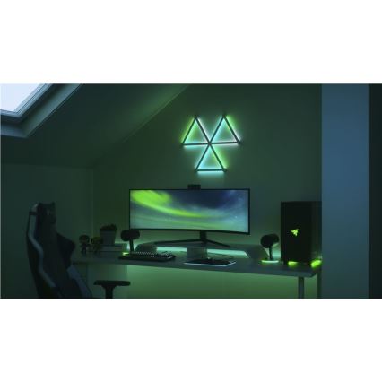 Nanoleaf - SET 9x LED RGBW Dimmerabile rotaia LINES LED/2W/230V 1200-6000K Wi-Fi