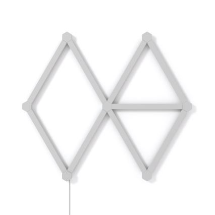 Nanoleaf - SET 9x LED RGBW Dimmerabile rotaia LINES LED/2W/230V 1200-6000K Wi-Fi