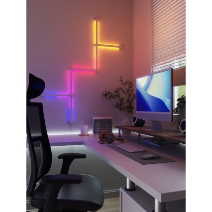 Nanoleaf - Set di estensione 3x LED RGBW Binario dimmerabile LINES LED/2W/230V 1200-6000K Wi-Fi