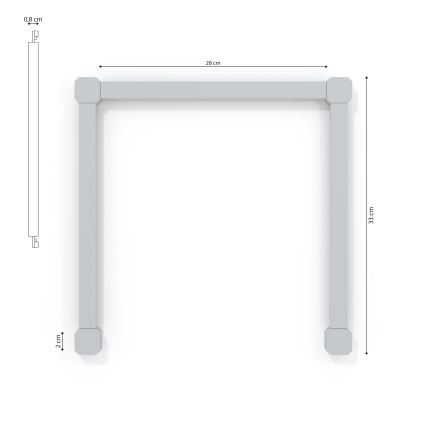 Nanoleaf - Set di estensione 3x LED RGBW Binario dimmerabile LINES LED/2W/230V 1200-6000K Wi-Fi