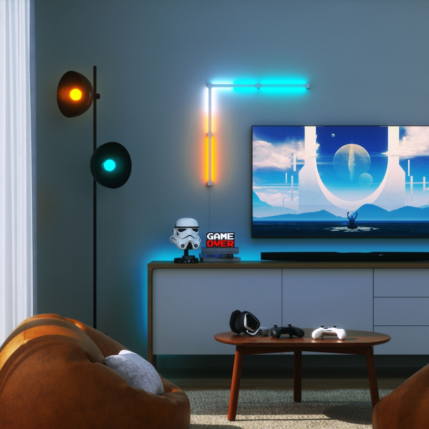 Nanoleaf - SET 4x Strisce LED RGBW Dimmerabili LINES LED/2W/230V 1200-6000K Wi-Fi