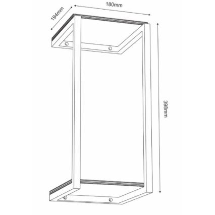 Lampadario a sospensione con filo GAIL 3xGU10/8W/230V