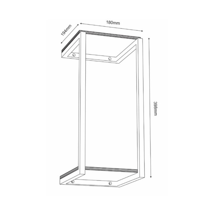 Lampadario a sospensione con filo GAIL 3xGU10/8W/230V