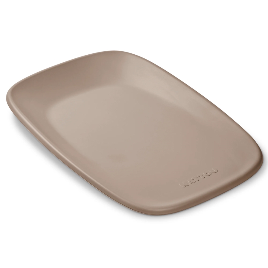 Nattou - Tappetino per il cambio SOFTY 50x70 cm marrone