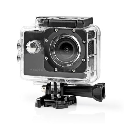 Action camera con custodia impermeabile Full HD 1080p/2 TFT 12MP