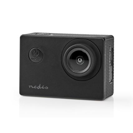 Action camera con custodia impermeabile Full HD 1080p/2 TFT 12MP