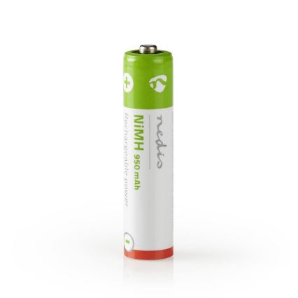 4 pz Batterie ricaricabili AAA Ni-MH/1.2V/950mAh