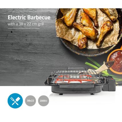 Grill elettrico 2000W/230V