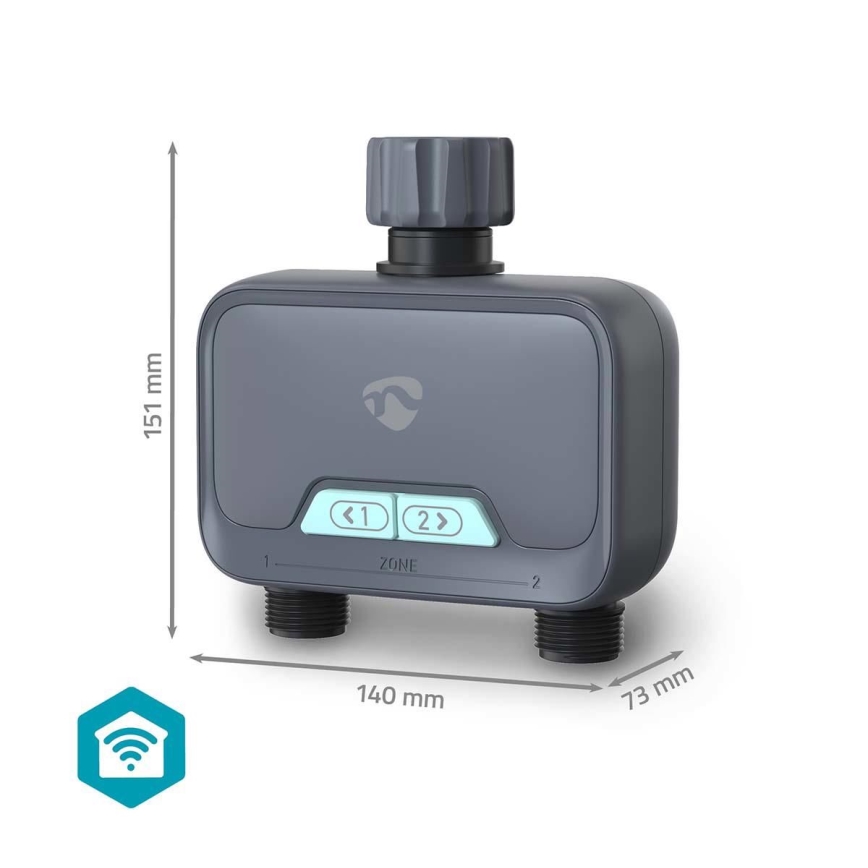 Regolatore di flusso acqua 4xAA Wi-Fi Tuya IP54