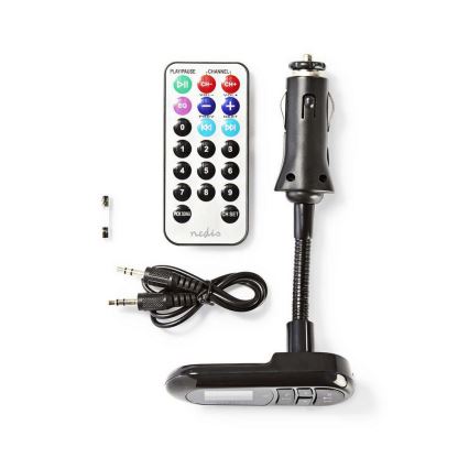 Trasmettitore FM per auto Bluetooth / MP3 / 12V + telecomando