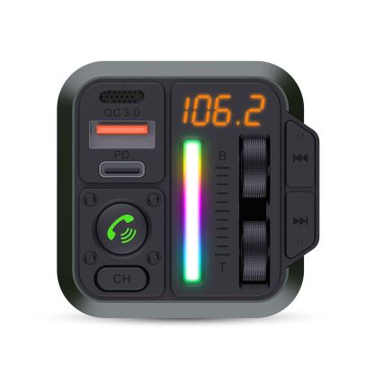 Trasmettitore FM per auto con funzione vivavoce